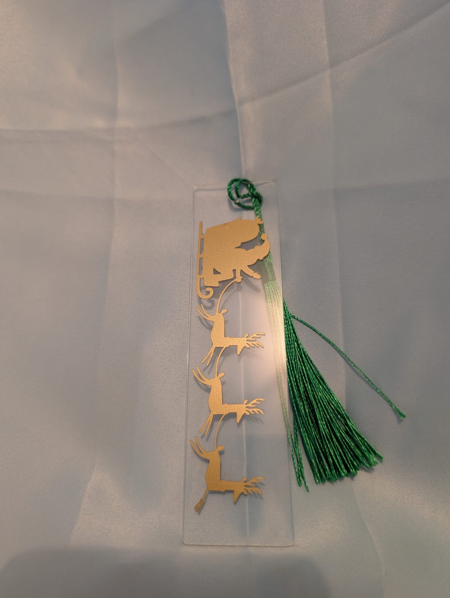 Marque ta page "traîneau vert"