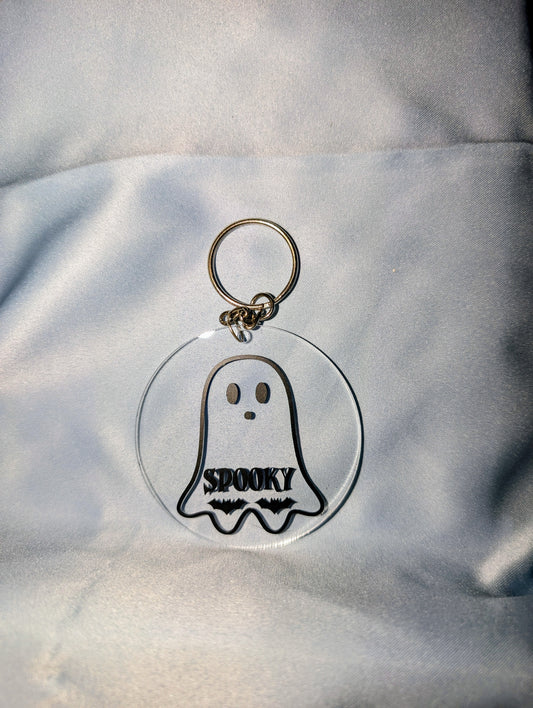 porte-clé automne spooky